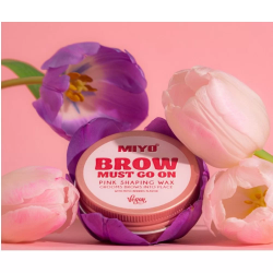 شمع تشكيل الحاجب من ميو  MIYO BROW MUST GO NO PINK SHAPING WAX